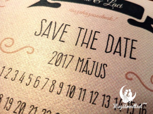 Save the Date kártya 15.