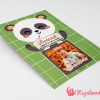 Aranyos panda macis keresztszülő felkérő kaparós sorsjegy, izgalmas meglepetésekkel.