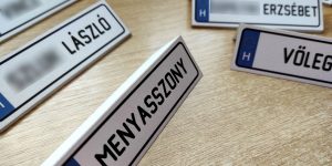 Forgalmi engedély és rendszámtáblás ültetőkártya