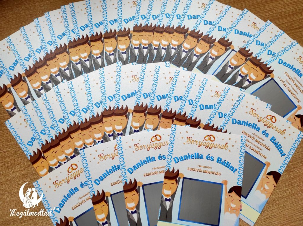 Egyedi lézervágott esküvői meghívók 2026-ra, karácsonyi ajándéknak is tökéletes választás